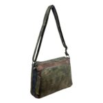 Bolso de Hombro Sintético Tricolor Estilo Vintage con 4 Bolsillos con Cremallera para Mujer - Imagen 6