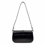 Bolso Bandolera Sintético para Mujer con Solapa Manivela de Giro y Asa Larga Removible - Imagen 8