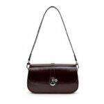 Bolso Bandolera Sintético para Mujer con Solapa Manivela de Giro y Asa Larga Removible - Imagen 6