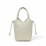 Bolso de Mano Sintético con Diseño Trenzado y Saco Interno Cosido de Cuerdas para Mujer - Imagen 4