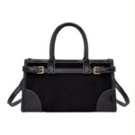 Bolso de Mano Sintético Bicolor de Mujer con Tejido de Calidad y Estilo Cinturón Frontal - Imagen 5