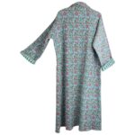 Kimono Artesanal, Étnico, Largo y Reversible de Algodón para Mujer - Imagen 13