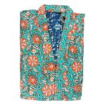 Kimono Artesanal, Étnico, Largo y Reversible de Algodón para Mujer - Imagen 8