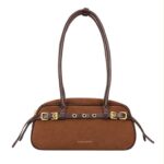 Bolso de Hombro Sintético Regina Schrecker con Cinturón Frontal Decorativo y Asas Largas Mujer - Imagen 5