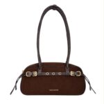 Bolso de Hombro Sintético Regina Schrecker con Cinturón Frontal Decorativo y Asas Largas Mujer - Imagen 6