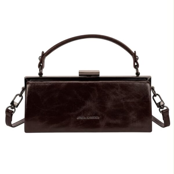 Bolso de Mano Sintético Regina Schrecker con Click y Compartimentos Internos para Mujer - Imagen 5