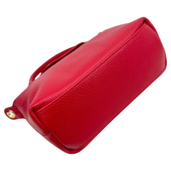 Bolso de Mano en Piel Italiana con Asas Cortas, Solapa y Gran Calidad para Mujer - Imagen 17