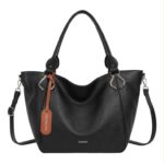 Bolso de Hombro Sintético Hobo Valentini con Gran Capacidad y Bolsillo Trasero para Mujer - Imagen 3