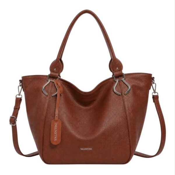 Bolso de Hombro Sintético Hobo Valentini con Gran Capacidad y Bolsillo Trasero para Mujer - Imagen 5