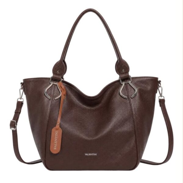 Bolso de Hombro Sintético Hobo Valentini con Gran Capacidad y Bolsillo Trasero para Mujer - Imagen 6