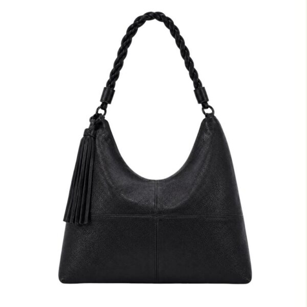 Bolso de Hombro Sintético con Asa Larga Trenzada y Gran Capacidad para Mujer - Imagen 5