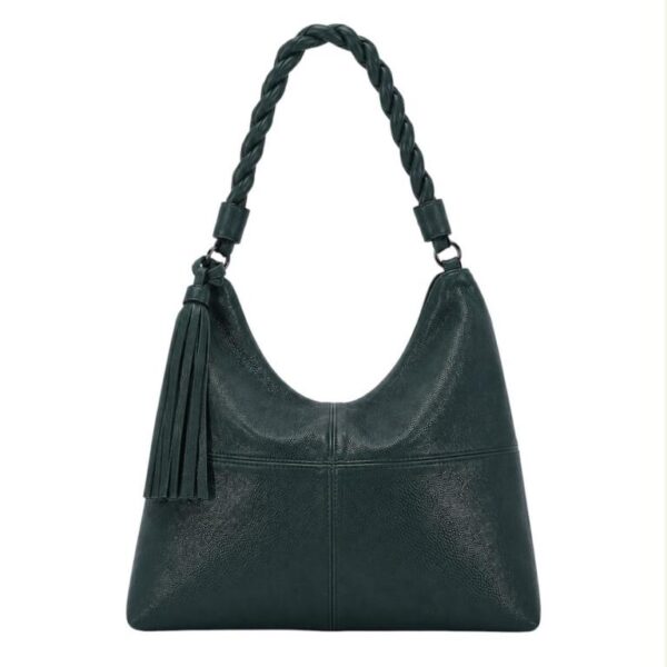 Bolso de Hombro Sintético con Asa Larga Trenzada y Gran Capacidad para Mujer - Imagen 8