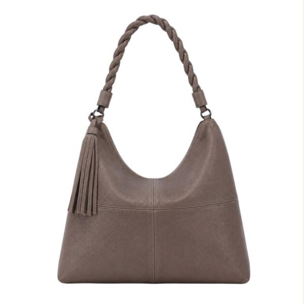 Bolso de Hombro Sintético con Asa Larga Trenzada y Gran Capacidad para Mujer - Imagen 2