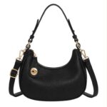 Bolso de Hombro Sintético con Diseño Medialuna y Bloqueo de Seguridad para Mujer - Imagen 5