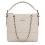 Bolso de Mano Sintético D. Cristina para Mujer con 2 Asas de Cadena y Cremallera - Imagen 3