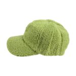 Gorra Sintética Estilo Borreguito con Colores Lisos y Efecto Peluche para Mujer - Imagen 3