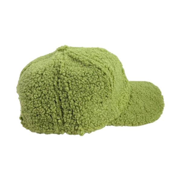 Gorra Sintética Estilo Borreguito con Colores Lisos y Efecto Peluche para Mujer - Imagen 5