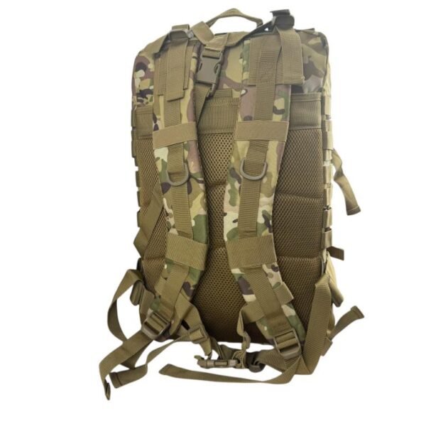 Amplia Mochila Unisex Estilo Militar con Diseño Molle y Multicompartimentos - Imagen 6