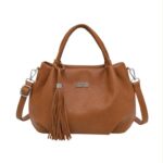Bolso de Mano Sintético Coveri Collection con Flecos Decorativos y Bolsillo Trasero Mujer - Imagen 2