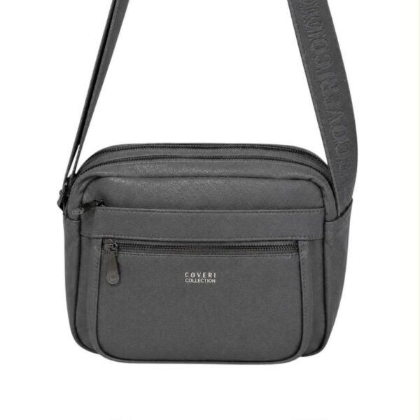 Bolso Bandolera Sintético Coveri Collection con 5 Bolsillos con Cremallera para Mujer - Imagen 4