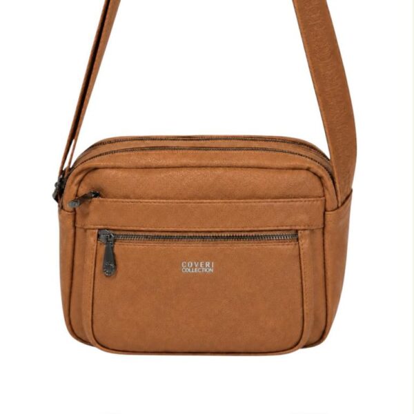 Bolso Bandolera Sintético Coveri Collection con 5 Bolsillos con Cremallera para Mujer - Imagen 7