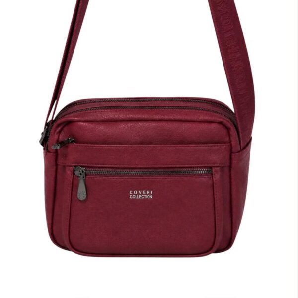Bolso Bandolera Sintético Coveri Collection con 5 Bolsillos con Cremallera para Mujer - Imagen 2