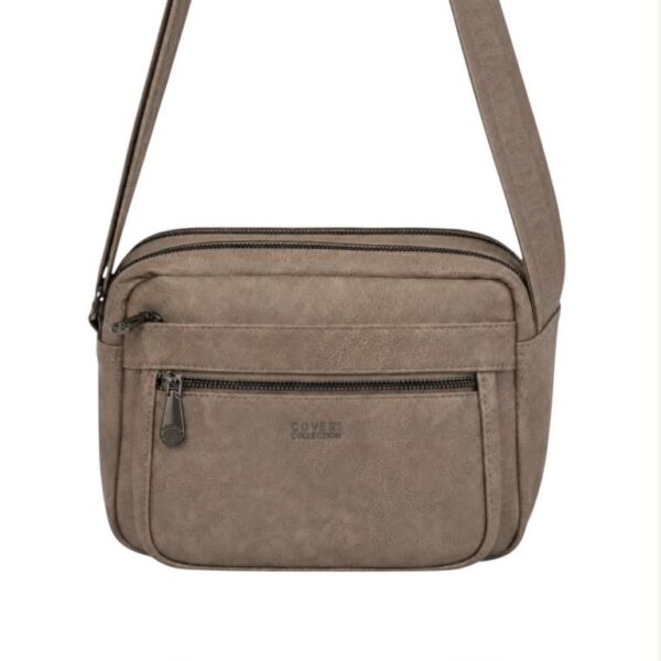 Bolso Bandolera Sintético Coveri Collection con 5 Bolsillos con Cremallera para Mujer - Imagen 3