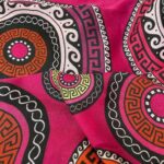 Alegre Bufanda de Algodón para Mujer con Diseño Círculos Originales - Imagen 11