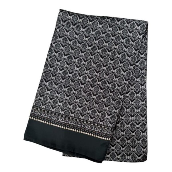 Pañuelo de Seda para Hombre con Bonito Diseño de Hojas y Gran Calidad - Imagen 4