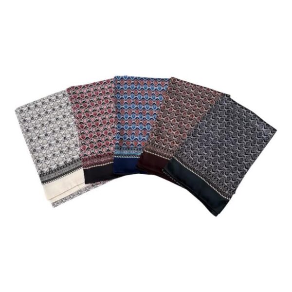 Pañuelo de Seda para Hombre con Bonito Diseño de Hojas y Gran Calidad - Imagen 7