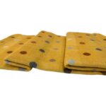 Bufanda Reversible de Lana para Mujer con Flecos Decorativos y Diseño de Lunares - Imagen 9