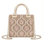 Bolso de Fiesta para Mujer con Pedrería, Gran Calidad y Efecto Brillante