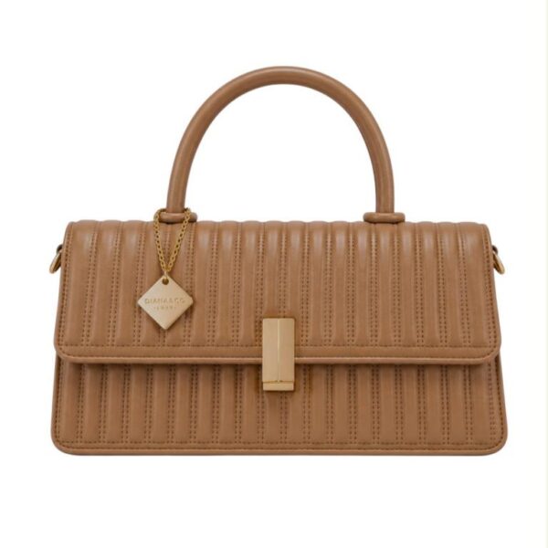 Bolso de Mano en Piel Sintética de Gran Calidad Diana & Co Luxe con Cierre Magnético Mujer - Imagen 6