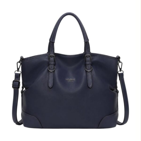 Bolso de Hombro Shopper en Nylon para Mujer Nazareno Gabrielli con 2 Asas Ajustables - Imagen 4