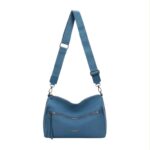 Bolso Bandolera en Tela Nylon para Mujer Nazareno Gabrielli con 2 Bolsillos Exteriores