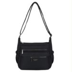 Bolso de Hombro en Nylon Nazareno Gabrielli con Multicompartimentos Exteriores Mujer - Imagen 6