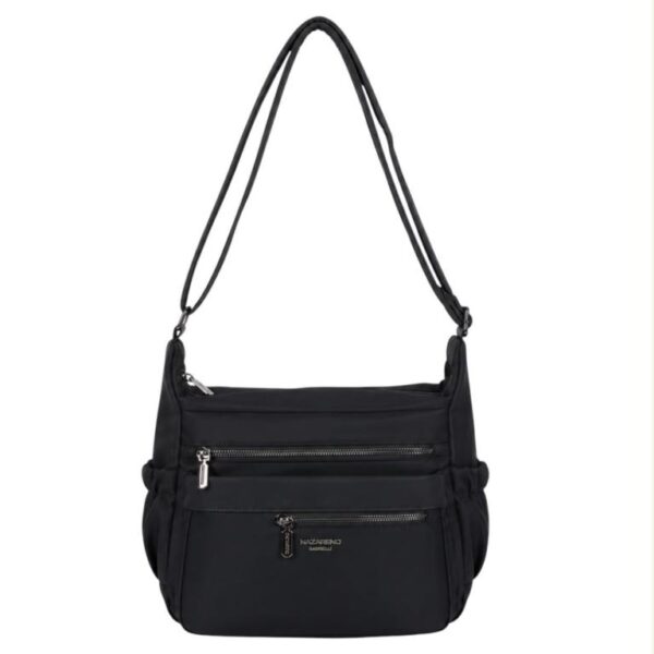 Bolso de Hombro en Nylon Nazareno Gabrielli con Multicompartimentos Exteriores Mujer - Imagen 6