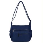 Bolso de Hombro en Nylon Nazareno Gabrielli con Multicompartimentos Exteriores Mujer - Imagen 8