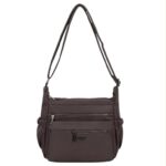 Bolso de Hombro en Nylon Nazareno Gabrielli con Multicompartimentos Exteriores Mujer - Imagen 4