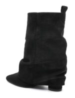 Botines de Mujer con Diseño Caña Arrugada y Puntera Afilada - Imagen 10