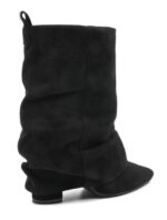 Botines de Mujer con Diseño Caña Arrugada y Puntera Afilada - Imagen 9