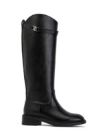 Botas Altas de Elegante Diseño con Correa y Hebilla Decorativa para Mujer - Imagen 5