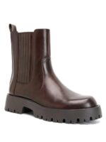 Botines de Mujer con Suela de Plataforma Dentada y Diseño Elegante