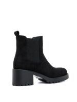 Botines de Mujer con Tacón Grueso, Cremallera y Suela Dentada - Imagen 9