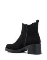 Botines de Mujer con Tacón Grueso, Cremallera y Suela Dentada - Imagen 12