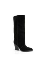 Botas Altas de Mujer con Puntera Afilada y Diseño Trenzado Original - Imagen 3