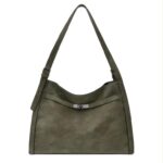 Bolso de Hombro Sintético Tipo Hobo con Manivela de Giro Frontal + Bolso Bandolera Mujer - Imagen 5