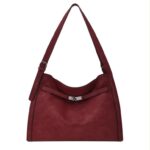 Bolso de Hombro Sintético Tipo Hobo con Manivela de Giro Frontal + Bolso Bandolera Mujer - Imagen 2