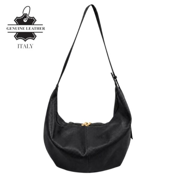 Bolso de Hombro en Piel Italiana con Costura Frontal y Gran Capacidad para Mujer - Imagen 10