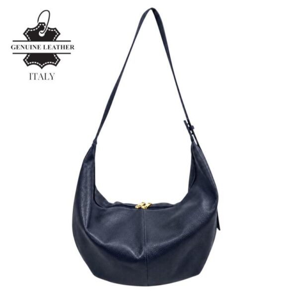 Bolso de Hombro en Piel Italiana con Costura Frontal y Gran Capacidad para Mujer - Imagen 3